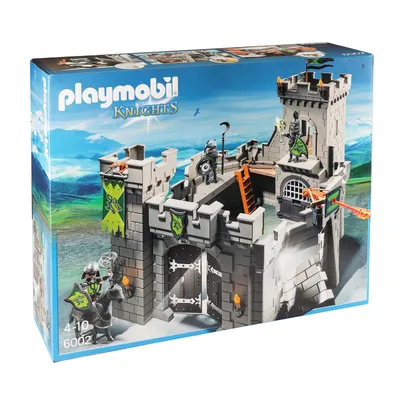 Produktbild von PLAYMOBIL Knights - Wolf Knights Castle Play Set 6002