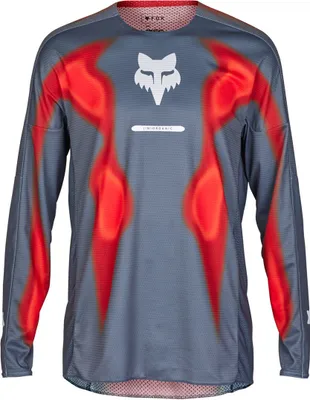 Image de FOX 360 Volatile Motocross Jersey, grau/rot, 2XL