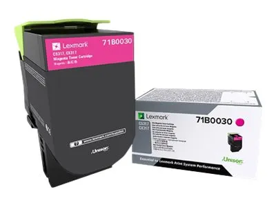 Image de Lexmark X317 - Magenta - original - cartouche de toner LCCP, LRP - pour Lexmark CS317dn, CX317dn