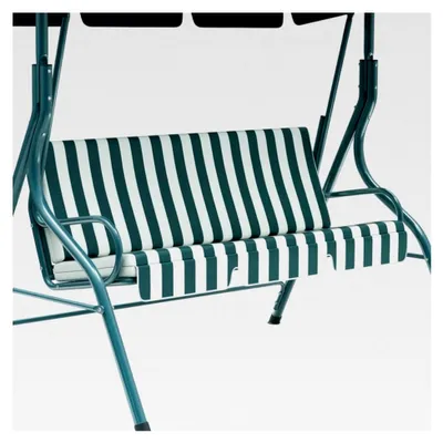 Produktbild von Gartensitzbezug für Schaukelstuhl 130x45x8cm, dicker Ersatzbezug aus 600D Oxford-Gewebe, wasserdichtes Kissen für Terrassenschaukeln und Garten