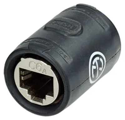 Produktbild von NEUTRIK® Coupler | RJ45 female gerade, schwarz
