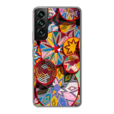 Produktbild von MuchoWow® Handyhülle Schutzhülle Hülle für Samsung Galaxy S22 Plus Kreis - Muster - Farben Silikon Softcase Handy Hülle - Schutzabdeckung