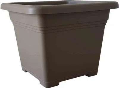 Image de Siena Pot de jardin QUADRO 48 x 48 x 38,2 cm taupe