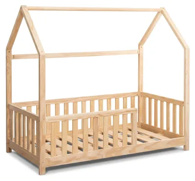Immagine prodotto di Letto per bambini Buxibo - letto in legno per bambini - casa letto - 60x120cm