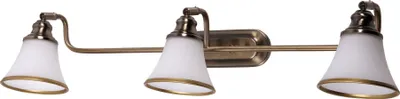 Obrázek produktu pro Retro nástěnné svítidlo nad zrcadlo E14 hnědé Grando 6547 Rabalux