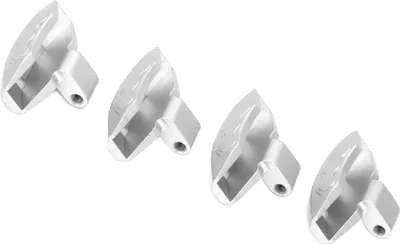 Zdjęcie produktu dla 4 szt. replik zacisków hamulcowych RC ze stopu aluminium dla TRAXXAS UDR 1/7 RC CarSilver