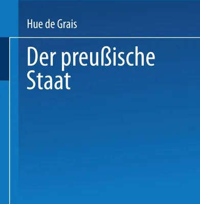 Produktbild von Der Preußische Staat