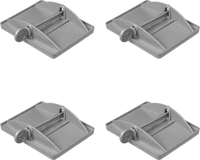 Produktbild von AS 4x Stützplatten XL Wohnwagenstütze Unterlegplatte Wohnwagen Caravan Anhänger AS