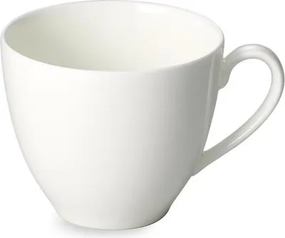 Produktbild von Café au lait-Obertasse 0,35 l Coupe Weiß Fine Bone