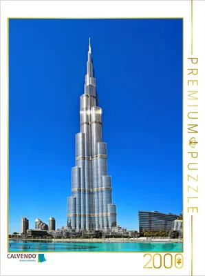 Produktbild von CALVENDO Puzzle Burj Khalifa 2000 Teile Puzzle hoch | 2000 Teile Lege-Größe 90x67cm Foto-Puzzle für glückliche Stunden