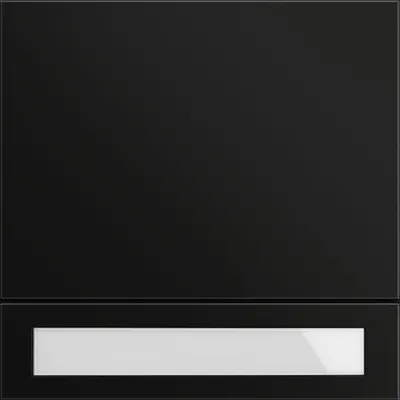 Produktbild von Gira 5531925 Ruftastenmodul 1-fach System 106 Schwarz m