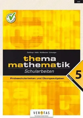 Produktbild von Thema Mathematik. Schularbeiten 5. Klasse