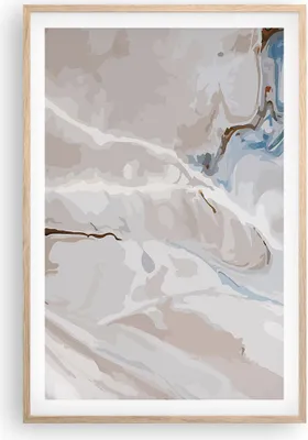Produktbild von Gerahmtes Poster - Rahmen in heller Eiche - Abstraktion modern - 61x91,5 cm - Wand Bild - Wanddeko - Wandbilder - Wandposter - Bilderrahmen - Bilder - Kunstdruck - Wandbild - P2NPA61x91-4050