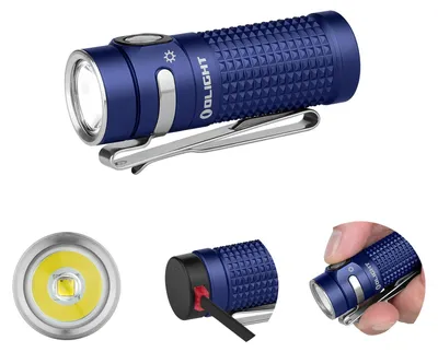 Imagen del producto de OLIGHT Baton 4: Pequeña linterna LED recargable, ideal para el uso diario