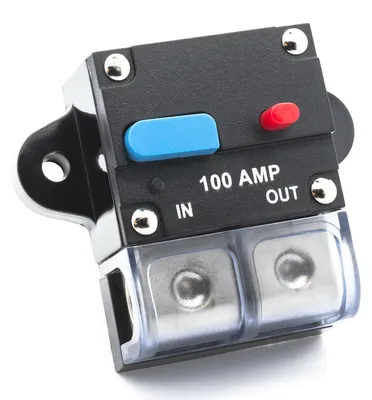 100A Automatische Sicherung Automat Automatik Schalter Auto KFZ 12V / 24V – Produktansicht