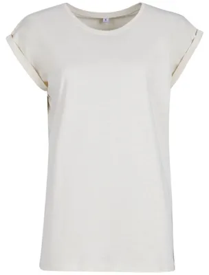 Produktbild von Build Your Brand Build your Brand Damen T-Shirt 56.0021 Gr. 5XL white sand