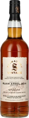 Image de Signatory Vintage 100 Proof Edition BLAIR ATHOL 11 Years Old Single Malt #64 2014 57,1% Vol. 0,7l