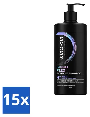 Produktbild von 15 x Syoss Intense Plex Shampoo - 440 ml - Vorteilspackung - 15 Stücke