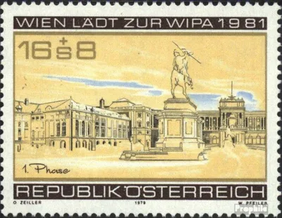 Produktbild von Briefmarken Österreich 1979 Mi 1629 (kompl.Ausg.) gestempelt WIPA 81