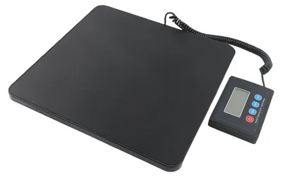 Imagen del producto de Balanza de envío de alta precisión, balanza postal con función de tara, ideal para pesar paquetes, calcular el franqueo, equipaje y envíos