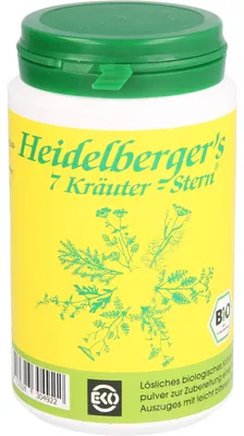 Obrázek produktu pro Heidelbergers 7 bylinek Star vkvalitě v prášku 100 g