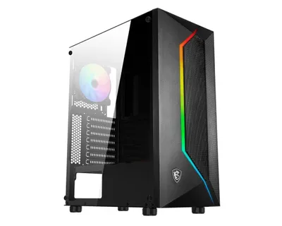 Produktbild von MAG VAMPIRIC 100R 'V100R' ARGB Mid Tower Gaming Computer Case Midi Tower Schwarz