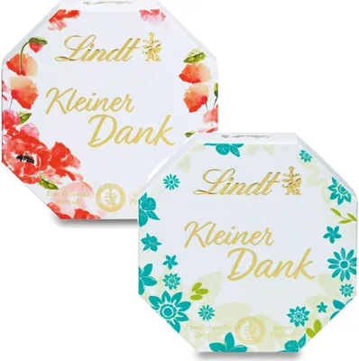 Produktbild von Lindt Kleiner Dank Pralinen Mischung in schöner Geschenkverpackung 40g