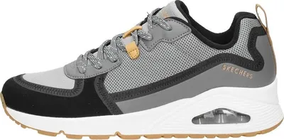 Image de Skechers Uno - Layover Sneakers Laag - Donkergrijs - Maat 38