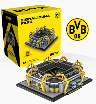 Produktbild von BRYX Signal Iduna Park Borussia Dortmund – lizenziertes Klemmbaustein-Set
