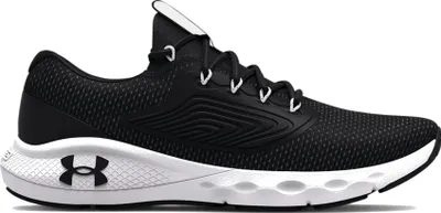 Produktbild von Under Armour Men's UA Charged Vantage 2 Running Shoes Black/White 44,5 Straßenlaufschuhe