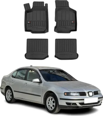 Obrázok produktu pre Podlahové rohože pre Seat Toledo 1999-2004 TPE čierne