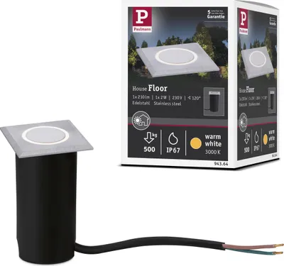 Obrázok produktu pre Paulmann House LED vstavané podlahové svietidlo Teplá biela