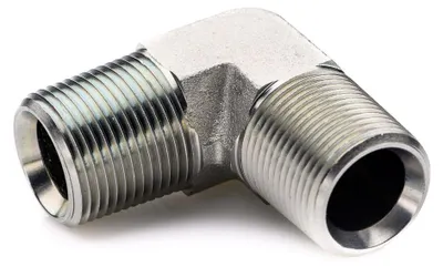 Produktbild von POLBERIS Rohrbogen 1/4'' NPT stalowe nyplowe