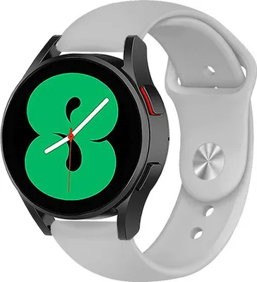 Produktbild von Strap-it Samsung Galaxy Watch 4 - 40mm Sportarmband (Grau)