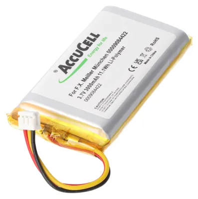 Zdjęcie produktu dla Akumulator do F.X. Meiller Munich 0000 9084 422, 3,8 V, 3000 mAh Li-Polymer