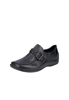 Produktbild von Rieker Komfort Slipper L1758-00 Damen 362D4C31373538 Schwarz 36 EU