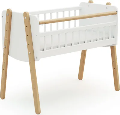 Immagine prodotto di WEBABY - Co-sleeping neonato 80x40 PIRATE legno - Bianco/Faggio natural