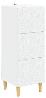 Obrázok produktu pre vidaXL Komoda Biela 33 x 34,5 x 90 cm Drevotrieska