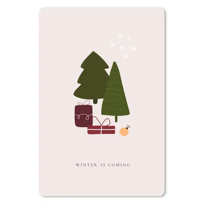 Produktbild von MuchoWow® Mauspad Mousepad Geschenke - Weihnachtsbäume - Zitate 40x60 cm - Mousepads - Maus Mat - Pad - Mausunterlage - Schreibtisch Accesoire