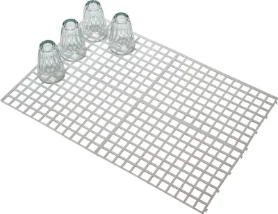 Produktbild von Gläserabtropfmatte 30 x 20 cm 4 Stück steckbar