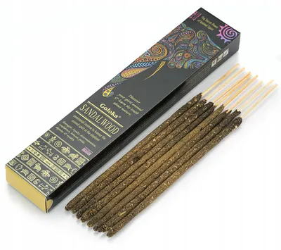 Produktbild von Goloka Animal Spirit Handgefertigte Sandelholz Räucherstäbchen