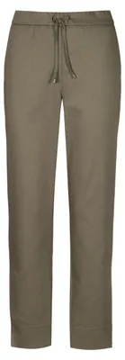 Immagine prodotto di Pantaloni da donna Frank Walder ELEMENTS color kaki con coulisse in vita