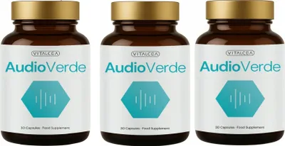 Obrázok produktu pre 3X Audioverde Vitalcea – doplnok stravy pre dobrý sluch a zrak 30 kapsúl