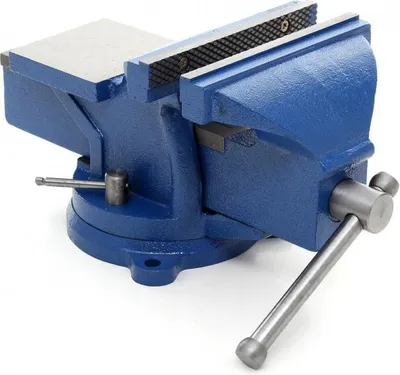 Zdjęcie produktu dla Imadło Kraft & Dele KD1105 z obrotową podstawą i kowadłem 250 mm