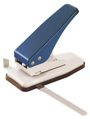 A single hole puncher is shown against a white background.