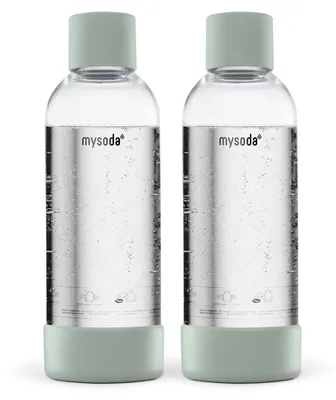 Produktbild von Mysoda 1L Wasserflaschen 2er-Set (PET), Pigeon