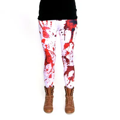 Produktbild von cosey - Halloween-Line Leggings (Einheitsgröße) - Design Blutflecke