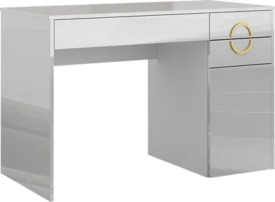 Produktbild von Schminktisch Vicco Adela Weiß 115 cm mit 3 Schubladen, Model 40813