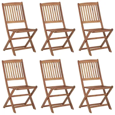 Zdjęcie produktu dla VidaXL 3075015, Taras, Obite siedzisko, Drewno akacjowe, Czerwony, Poliester, 485 mm