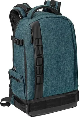 Produktbild von PEDEA DSLR-Kamerarucksack "Fashion" Fotorucksack für Spiegelreflexkameras mit wasserdichtem Regenschutz und variabler Inneneinteilung, petrol